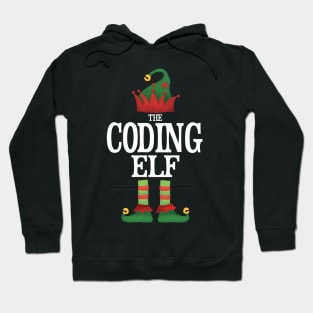 Coding Elf Matching Family Group Christmas Party Pajamas Hoodie